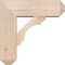 Ekena Millwork Olympic Craftsman Smooth Bracket w/ Offset Brace, Douglas Fir, 7 1/2"W x 22"D x 22"H BKT0806X22X22OLY04SDF - alternate 3